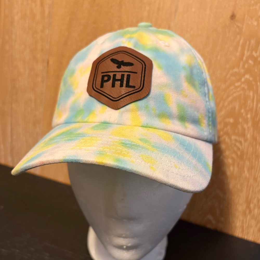 Hand dyed youth “Fly Philly” hat